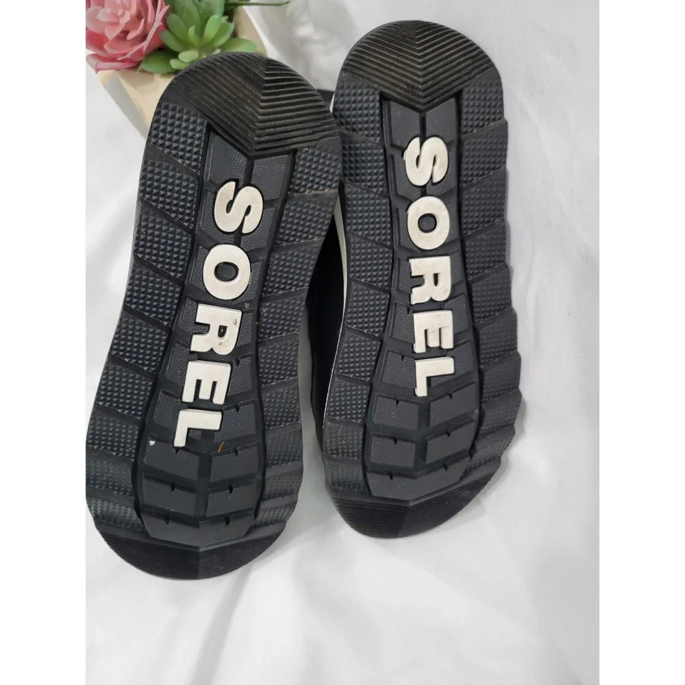 Sorel Whitney Toddler Shoes Size 2 (Big Boy) Black   Waterproof Boots Unisex
